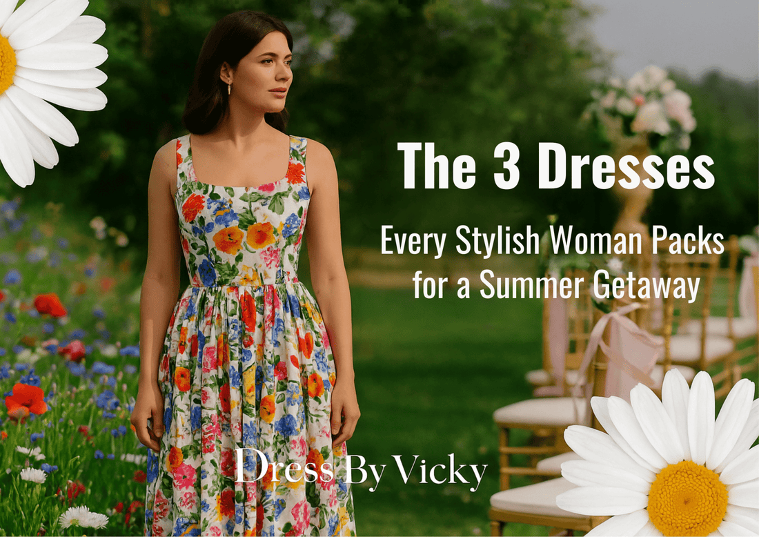 The 3 Dresses Every Stylish Woman Packs for a Summer Getaway - Dress By Vicky