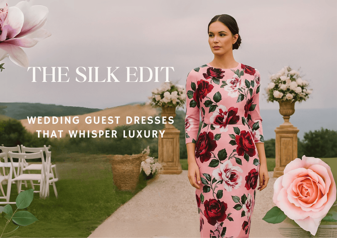 The Silk Edit: Wedding Guest Dresses That Whisper Luxury - Dress By Vicky