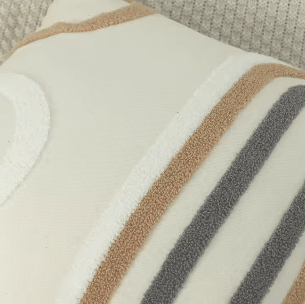 Art deco style arch embroidered cushion pillowcase - Dress By Vicky