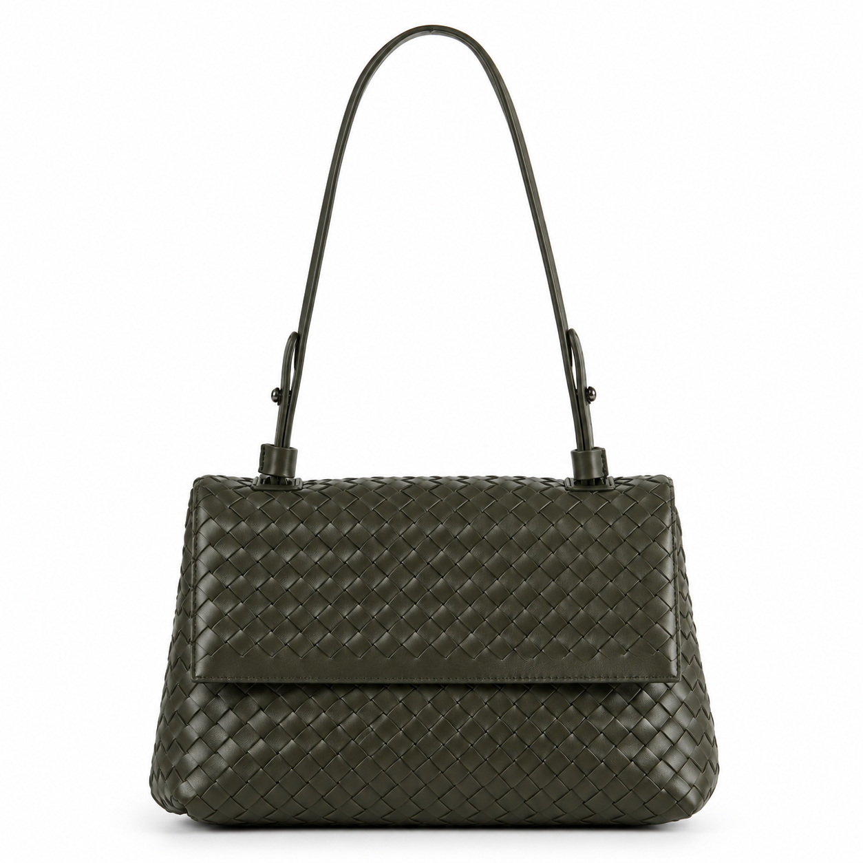 Woven Leather Shoulder & Crossbody Bag
