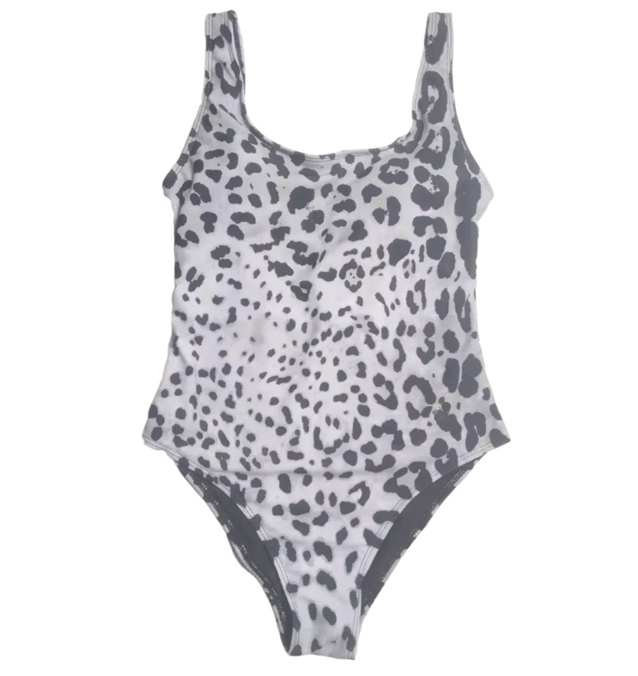Grey Leo print one piece swimsuit - Dress By Vicky