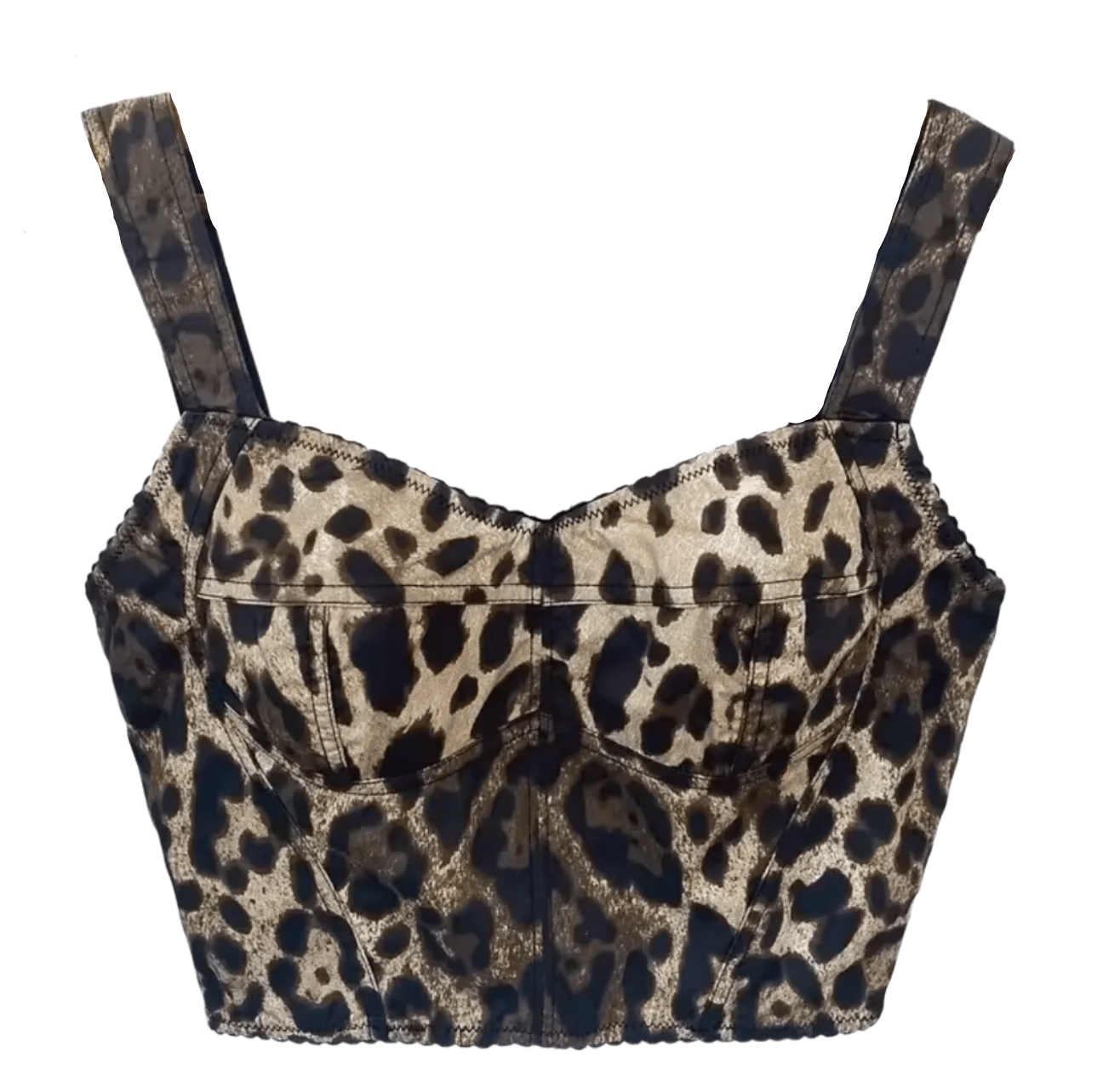 Italian Luxury Designer Leo print 100% cotton top - Dress By Vicky