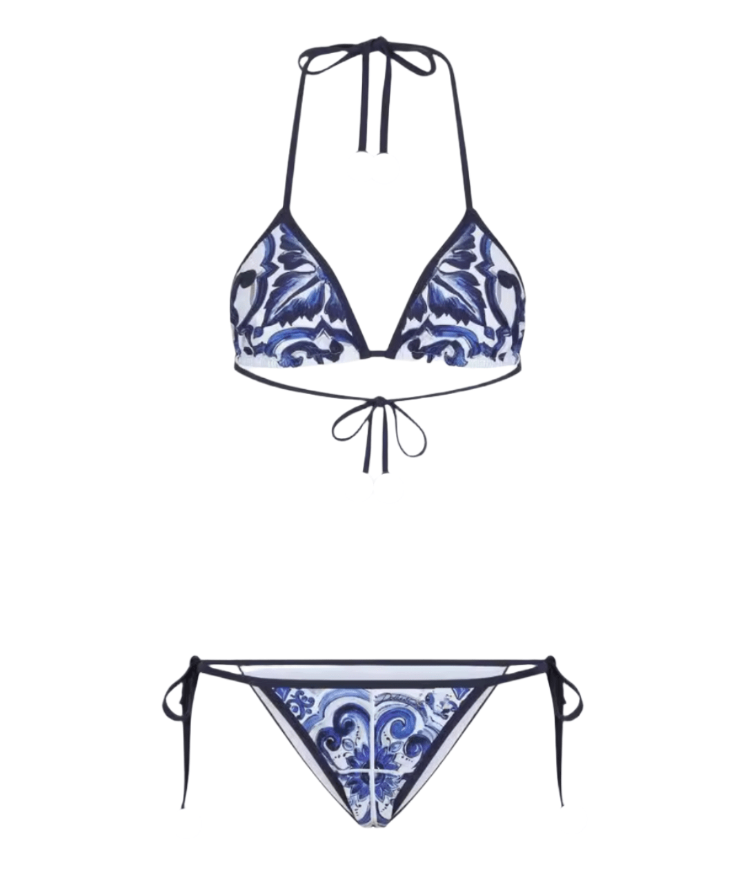Majolica print bikini (blue, yellow or red) - Dress By Vicky