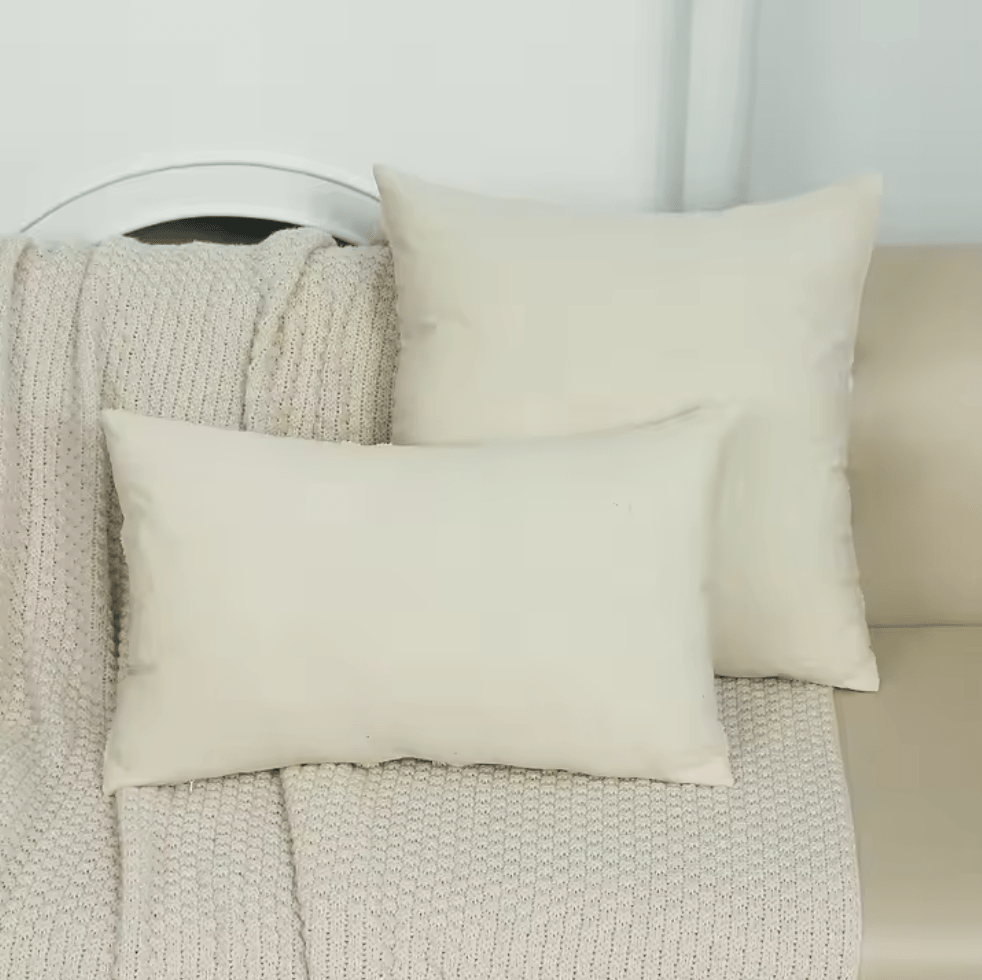 Mediterranean White Mandala embroidered cushion pillowcase - Dress By Vicky