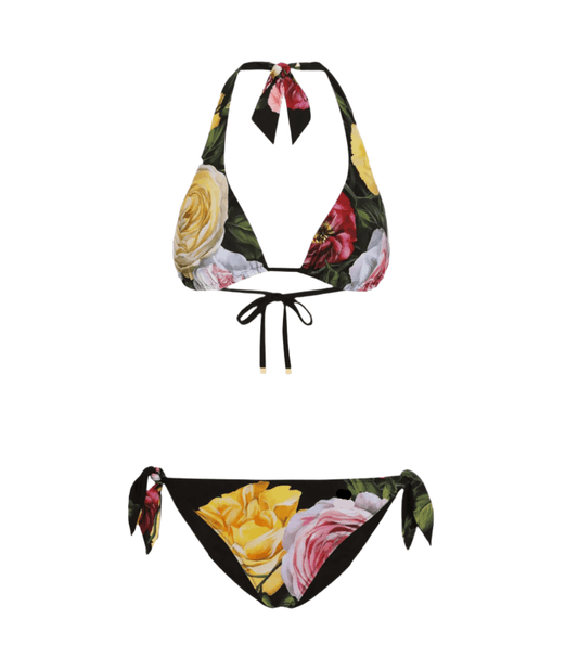 Multicolor roses print bikini - Dress By Vicky