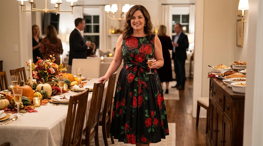 What to Wear to Thanksgiving Dinner for Women Over 50