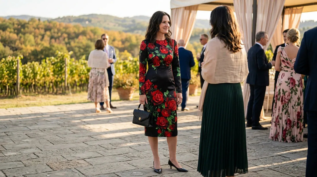 What to Wear to an October Wedding in Italy When the Weather Is Unpredictable