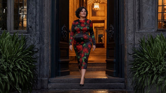 Dark Floral Wedding Guest Dresses: The Alternative to Plain Burgundy
