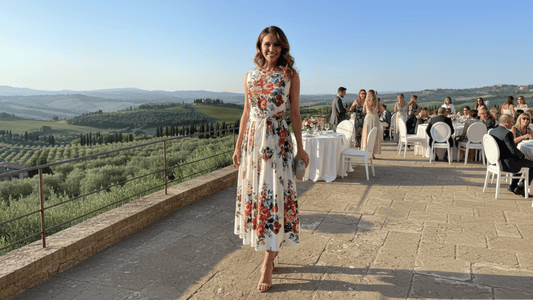 What to Wear to a Tuscany Vineyard Wedding (Without Looking Like a Tourist) - Dress By Vicky