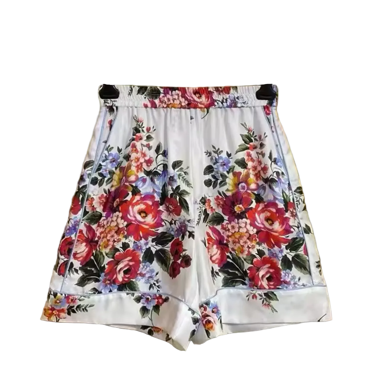 Floralia Italiana Silk Shorts