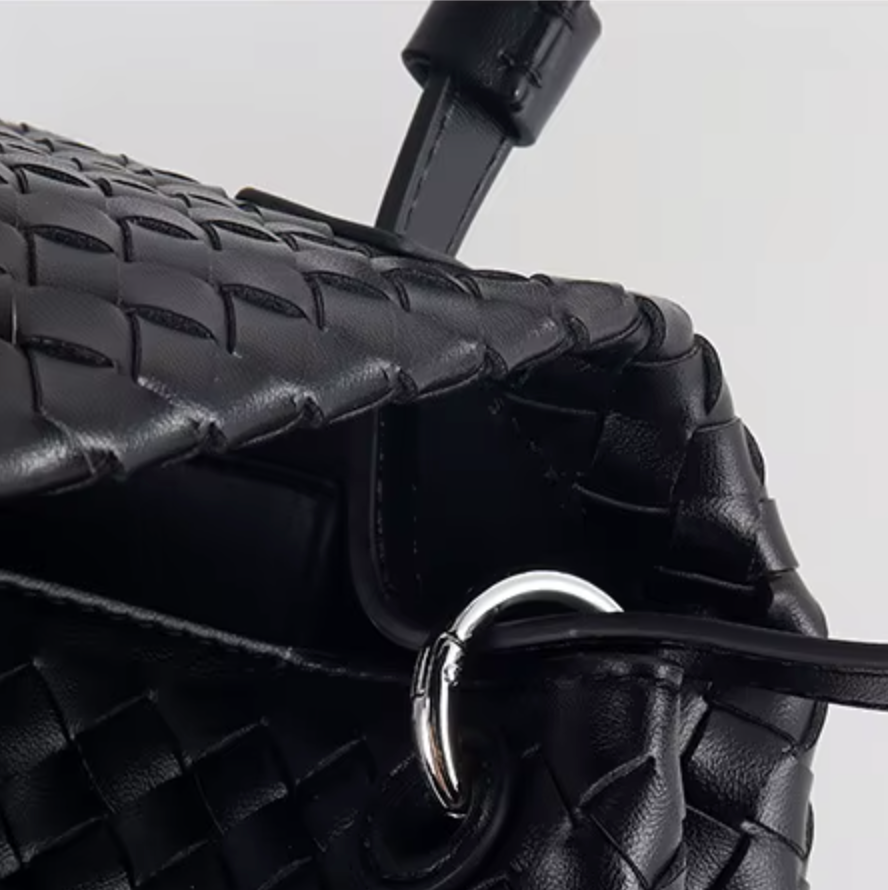 Woven Leather Shoulder & Crossbody Bag