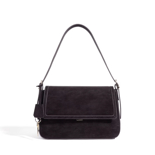 Nubuck Leather Shoulder & Crossbody Bag