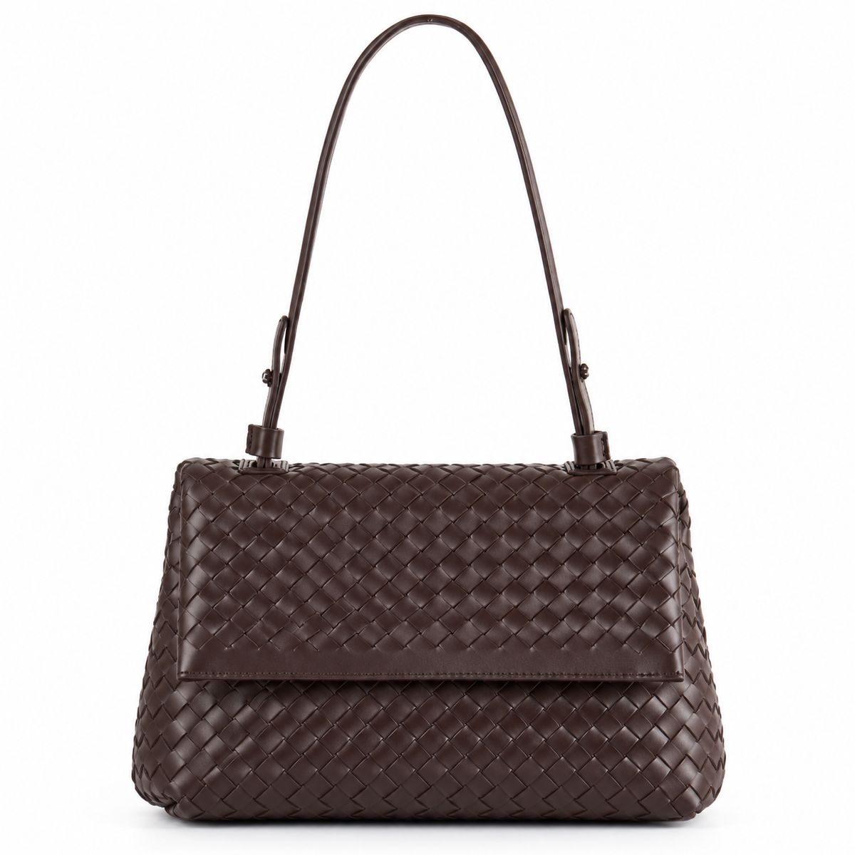 Woven Leather Shoulder & Crossbody Bag