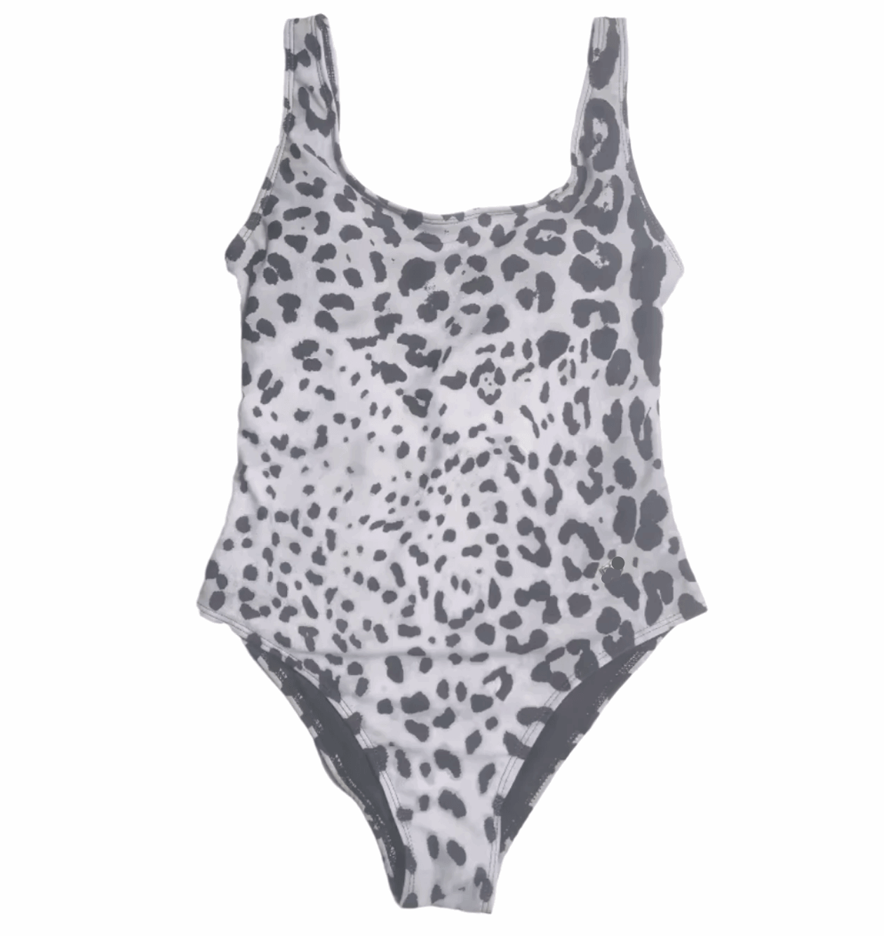 Grey Leo print one piece swimsuit - Dress By Vicky