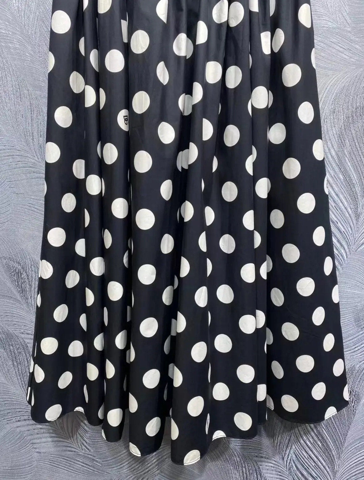 10 Handmade Italian designer Polka Dots print push up cotton dress, dolce vita dress