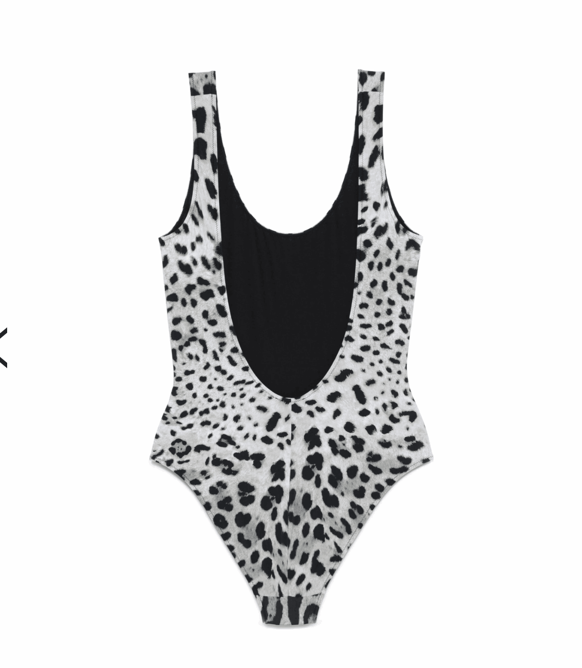 Leo print one piece swimsuit (brown or grey) - Dress By Vicky