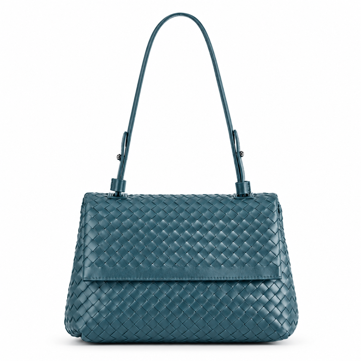 Woven Leather Shoulder & Crossbody Bag