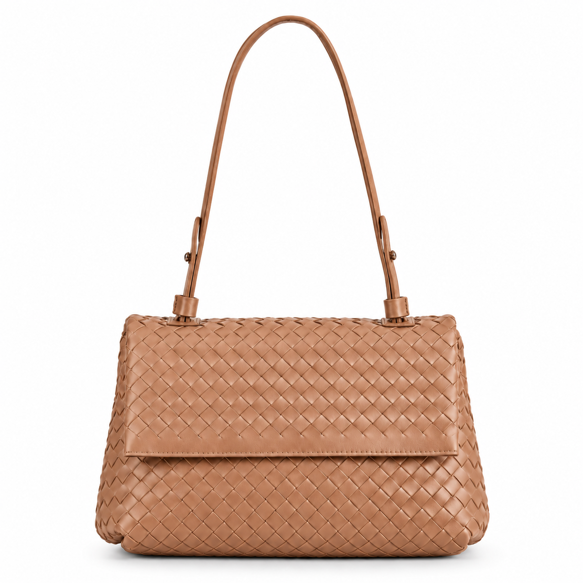 Woven Leather Shoulder & Crossbody Bag